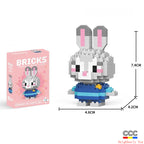 Compatible with LEGO Micro Particles Cartoon Doll Building Blocks Star Dew Puzzle Assembly Toys Cross-Border Stall Wholesale Gifts