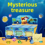 Mermaid Tail Planet Wand Archaeological Dig Blind Box - Girls DIY Space Craft Kids Toy