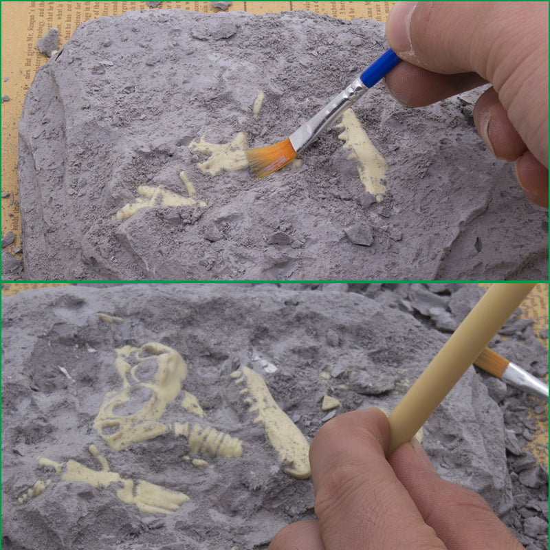 T-Rex Dinosaur Fossil Skeleton Dig Blind Box - Kids DIY Gem Treasure Hunting Archaeological Toy