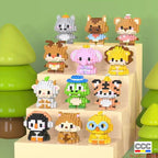 Compatible with LEGO Micro Particles Cartoon Doll Building Blocks Star Dew Puzzle Assembly Toys Cross-Border Stall Wholesale Gifts