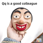 My Colleague Squeeze Toy Creative Office Funny Stress Relief Ornament Pimple Squeezing Slow Rebound Venting Big Eye Toy