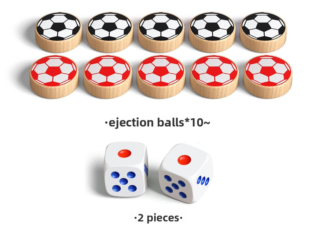 Two-Player Battle Bounce Chess Flying Chess Multi-Functional Desktop Game Children's Parent-Child Interactive Educational Board Game Toy