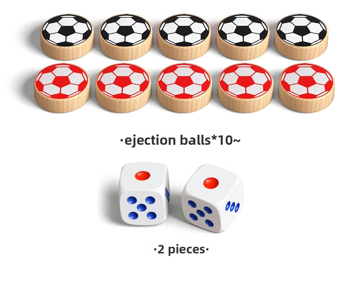 Two-Player Battle Bounce Chess Flying Chess Multi-Functional Desktop Game Children's Parent-Child Interactive Educational Board Game Toy