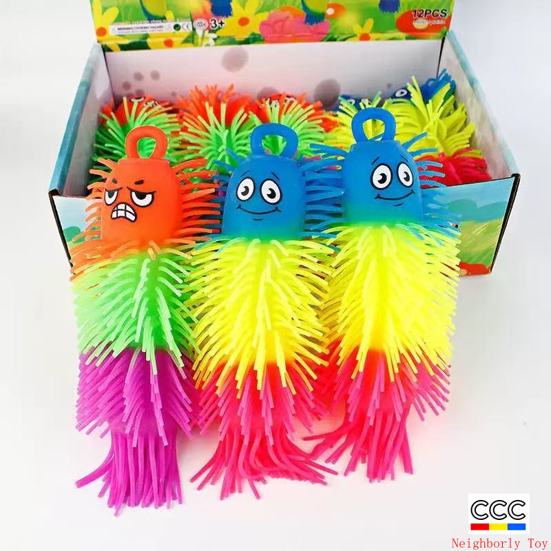 Creative Stress Relief Squeeze Toy Hot Fluffy Ball Soft TPR Big Mouth Vent Ball EDC Stress Relief Toy