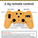 2.4G Alloy Remote Control Excavator Dump Truck Bulldozer Engineering Vehicle Toy Bilingual