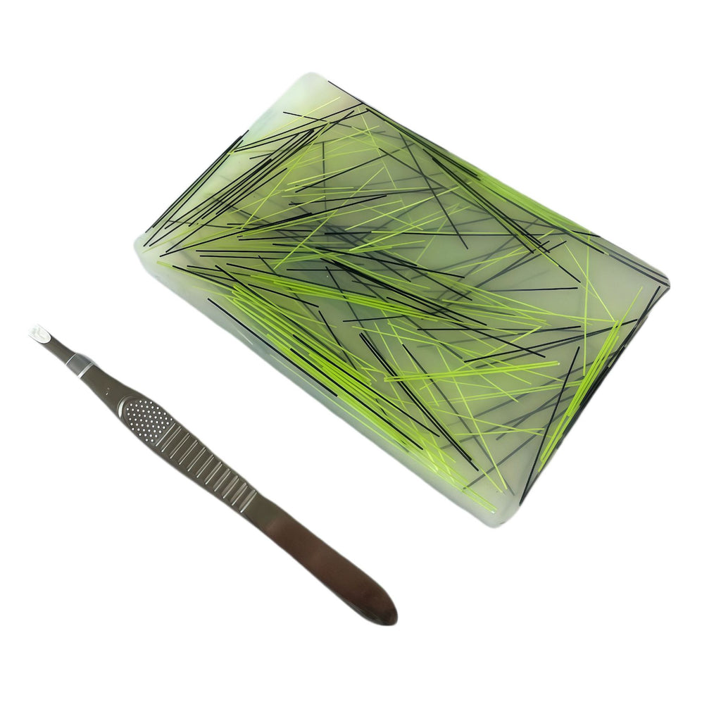 Rectangular Peeling Toy Silk Thread Fidget Toys Silicone Toy Sensory Stress Relief Toy