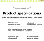 Two-Player Battle Bounce Chess Flying Chess Multi-Functional Desktop Game Children's Parent-Child Interactive Educational Board Game Toy