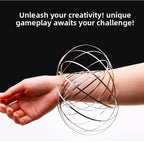 Magic Hand Ring Stress Relief Magic Hand Ring Ring Exercise Trick Toy Stress Relief Hand Ring Magic Fluid Hand Ring