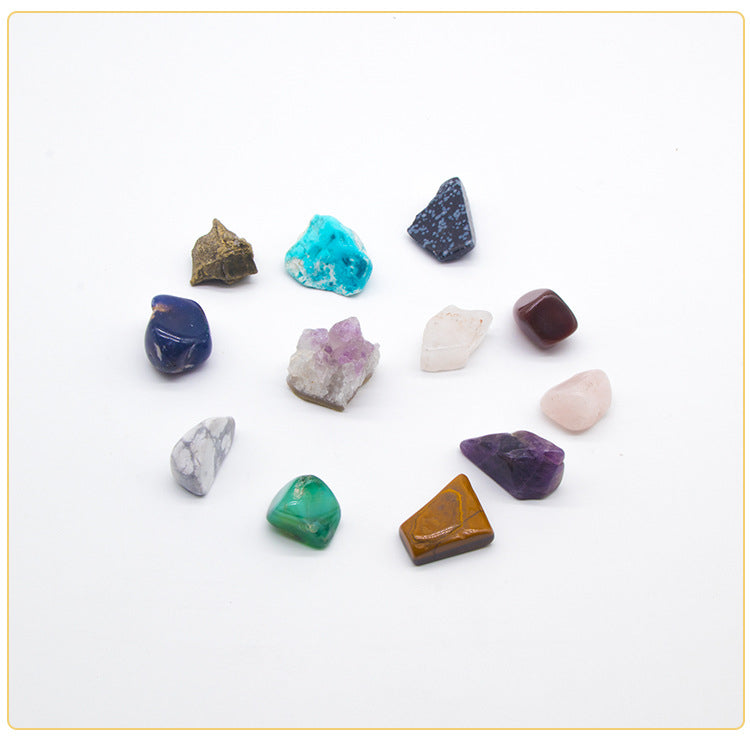 Colorful Gem & Dinosaur Fossil Archaeological Dig Blind Box - Kids DIY Educational Toy