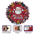 Cross-Border Wooden Santa Claus Puzzle Toy Irregular Shaped Puzzle Game Money Box Gift Stress Relief Game
