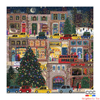 High Quality Galison Christmas Night 500 Piece Winter Lights Puzzle Adult Stress Relief Puzzle Christmas Gift