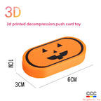 Hot Selling Children's 3D Printed Educational Magnetic Stress Relief Toy Push Card Finger Spinner Boys Handle Piece