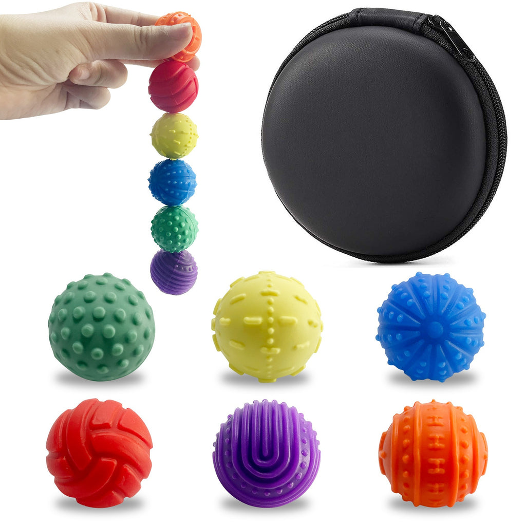 New Product Fidget Toys Sensory Magnetic Ball Stress Relief Toy Soft Silicone Texture Anxiety Ball
