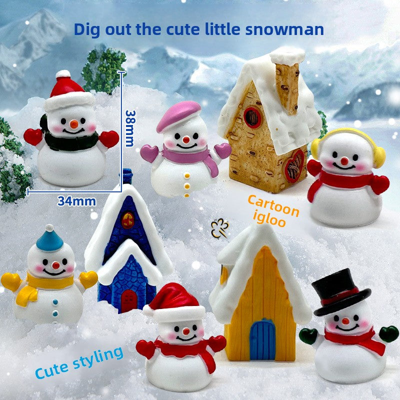 Snow Bros Archaeological Dig Blind Box Christmas Children's Gift New Year Present Boy Girl Educational Toy for Kids Ages 5+