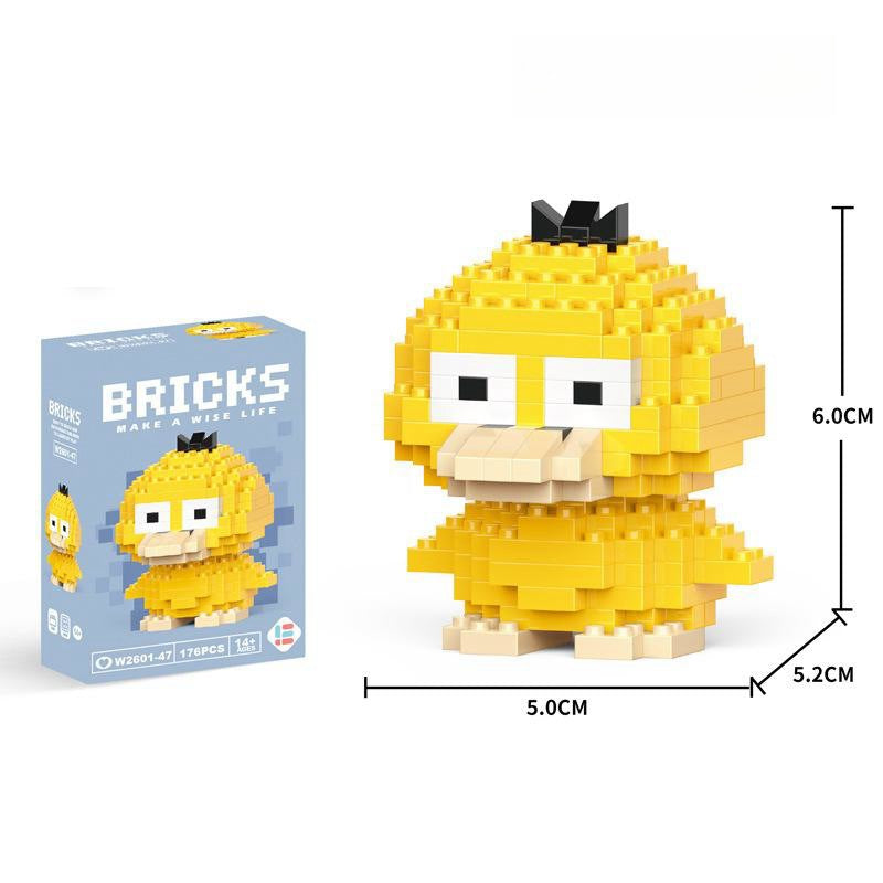 Compatible with LEGO Micro Particles Cartoon Doll Building Blocks Star Dew Puzzle Assembly Toys Cross-Border Stall Wholesale Gifts