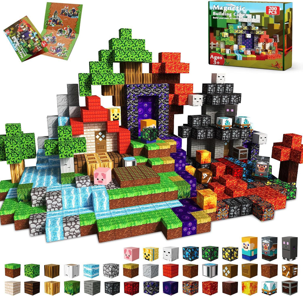 Magnetic Cubes Obsidian Phantom Gate Magnetic Blocks Magnetic Pieces Children DIY