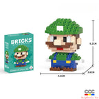 Compatible with LEGO Micro Particles Cartoon Doll Building Blocks Star Dew Puzzle Assembly Toys Cross-Border Stall Wholesale Gifts