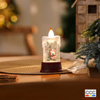 Christmas Decoration Wind Lamp Crystal Lamp Santa Claus Christmas Party Decoration Christmas Ornaments Christmas Gifts