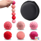 New Product Fidget Toys Sensory Magnetic Ball Stress Relief Toy Soft Silicone Texture Anxiety Ball