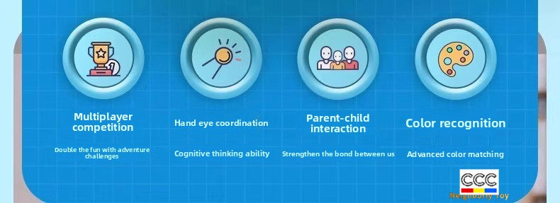 Beibei Jungle Adventure Rolling Ball Track Multi-Functional Maze Game Children's Educational Focus Training Toy