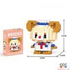 Compatible with LEGO Micro Particles Cartoon Doll Building Blocks Star Dew Puzzle Assembly Toys Cross-Border Stall Wholesale Gifts