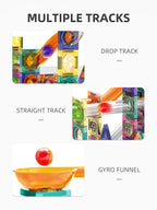 Slide Track Ball Magnetic Tiles Building Blocks Cross-Border Amazon Intelligence Assembly Boys' Toy Gift
