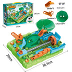Beibei Jungle Adventure Rolling Ball Track Multi-Functional Maze Game Children's Educational Focus Training Toy