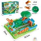 Beibei Jungle Adventure Rolling Ball Track Multi-Functional Maze Game Children's Educational Focus Training Toy