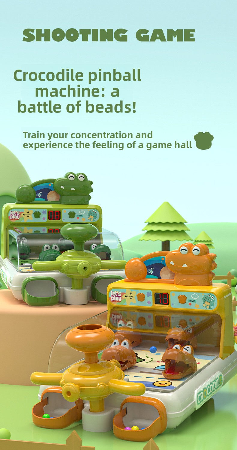 Marbles Shooting Game Machine Breakthrough Shooting Score Shooting Early Education Educational Children's Toys 4-6 Years Old Parent-Child Interaction