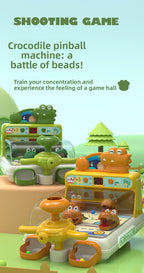 Marbles Shooting Game Machine Breakthrough Shooting Score Shooting Early Education Educational Children's Toys 4-6 Years Old Parent-Child Interaction