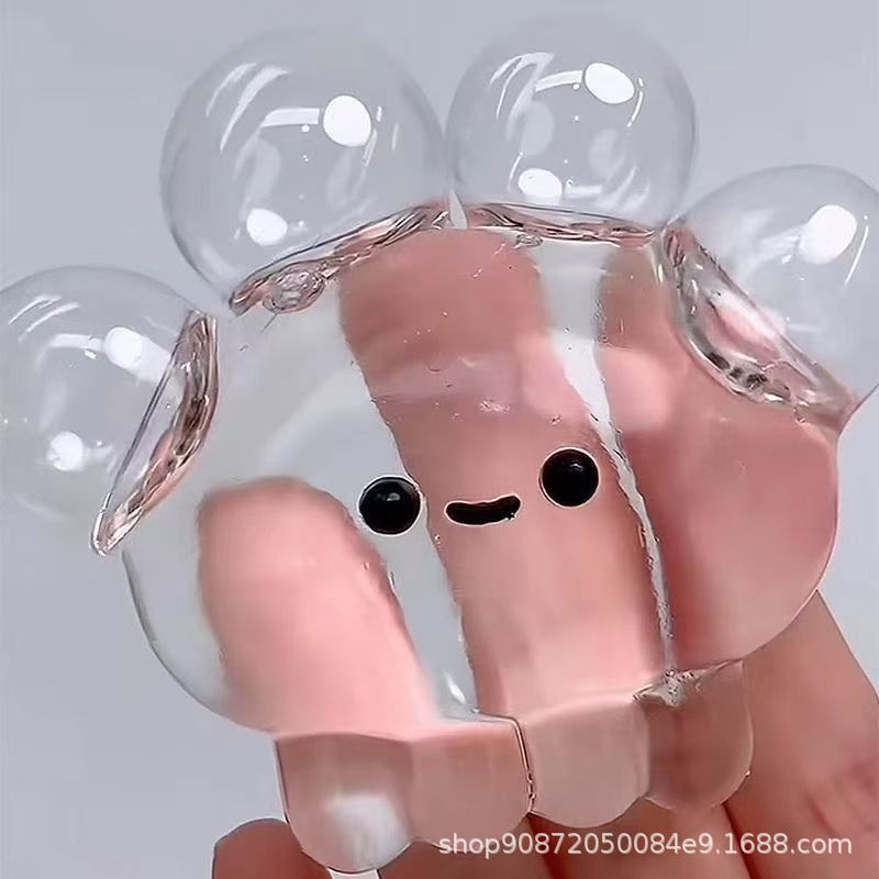 Crystal Ball DIY Bubble Making Squeeze Toy TikTok Same Style Stress Relief Vent Toy Slow Rebound Squeeze Fun
