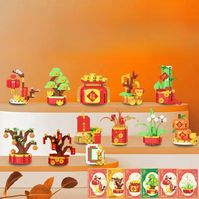 Compatible with LEGO Micro Particles Cartoon Doll Building Blocks Star Dew Puzzle Assembly Toys Cross-Border Stall Wholesale Gifts