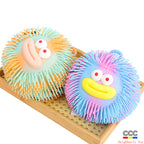 Creative Stress Relief Squeeze Toy Hot Fluffy Ball Soft TPR Big Mouth Vent Ball EDC Stress Relief Toy