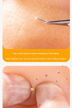 Stress Relief Artifact Pimple Squeezing Toy Big Head Blackhead Acne Nose Simulation Model Stress Relief Doll Toy