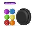 Cross-border new children's sensory toys silicone magnetic ball multi-texture sensory ball puzzle decompression toy spot